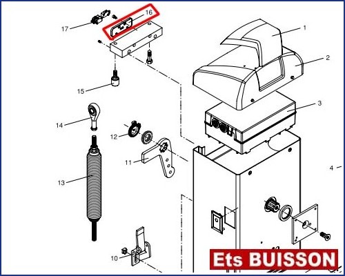 BENINCA EVA5 (2/2) - Support N°16 Réf 9686438